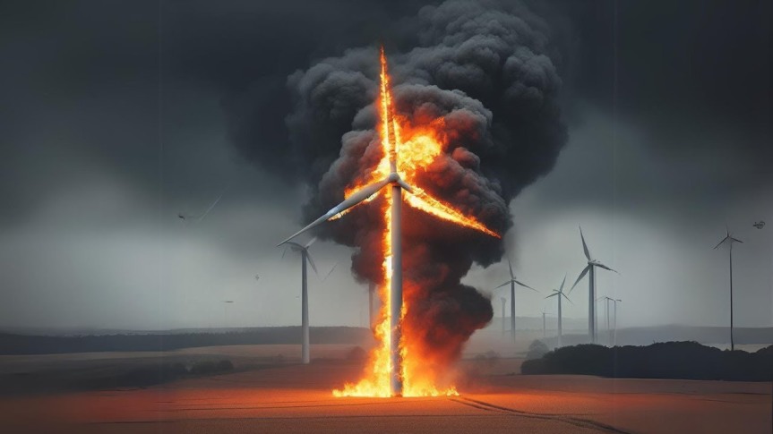 Locals’ War Against Industrial Wind Power Spreading Like Turbines On Fire